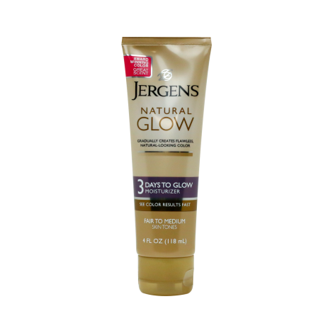 Jergens Natural Glow 3 Days To Glow Moisturizer Fair To Medium Skin Tone 118ml (USA)