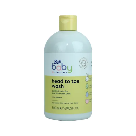 Boots Baby Head To Toe Wash 500ml (UK)