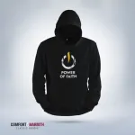 Power Of Faith  Islamic Hoodie (Black)