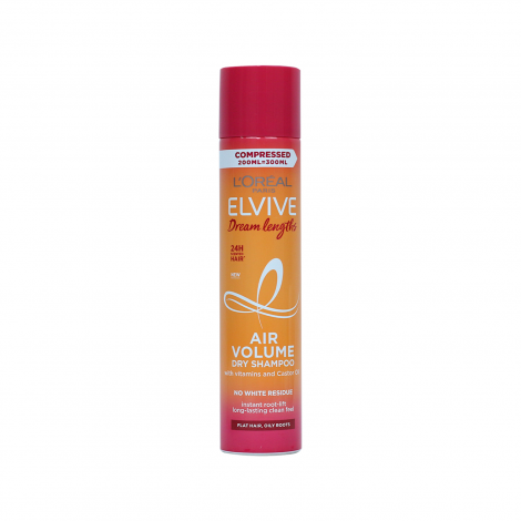 Loreal Paris Elvive Dream Lengths Air Volume Dry Shampoo 200ml (France)