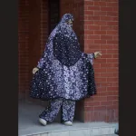 Elegant Palazzo long Khimar Set