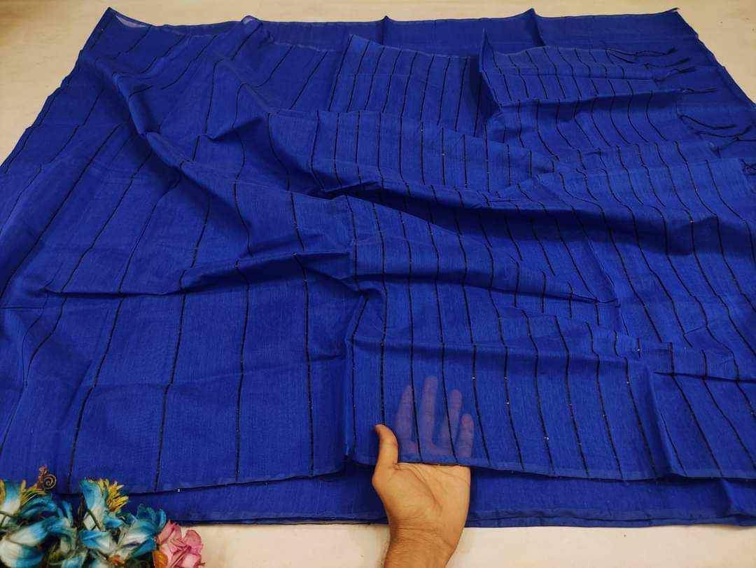 Half Silk Saree with Chumki Work in 6 Colour Choices