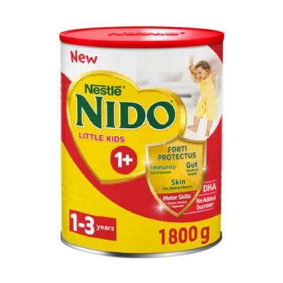 Nestle Nido Little Kids 1+ Growing Up Milk For Toddlers 1-3 Years 1800g (UAE)