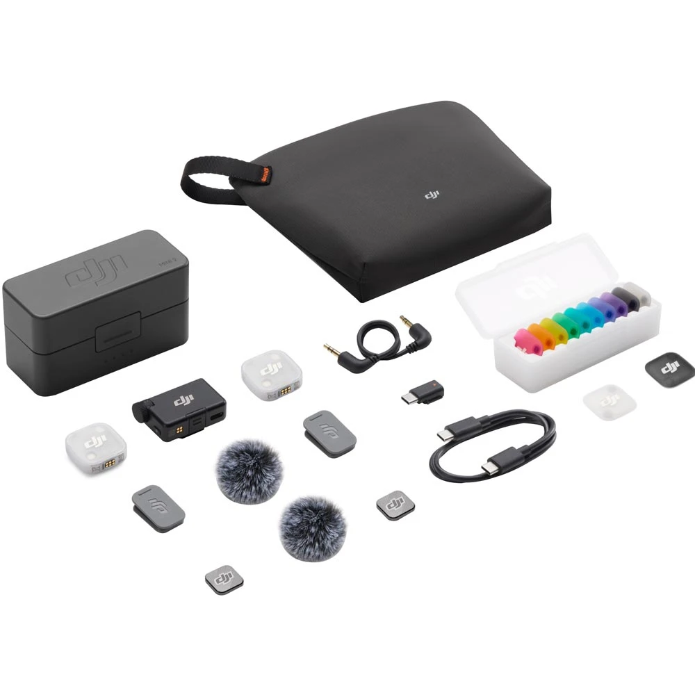 DJI Mic Mini 2 (2 TX + 1 RX + Charging Case)
