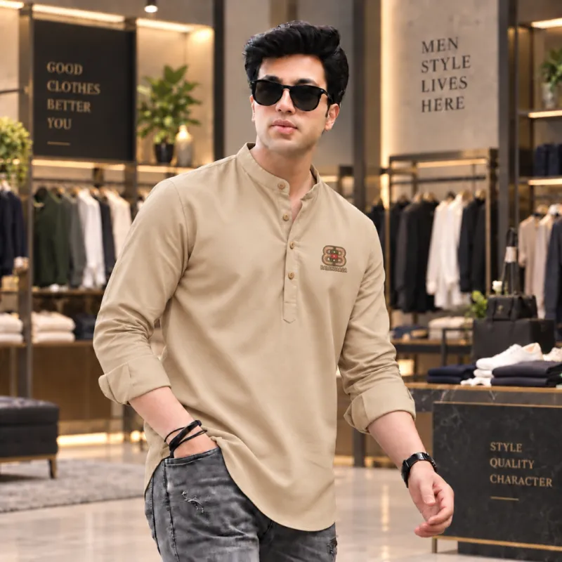 Men's Soft Pure Cotton Katua, Sizes M to XXL