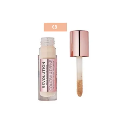 Makeup Revolution - Conceal & DefineLiquid Concealer - C3 (Taiwan)