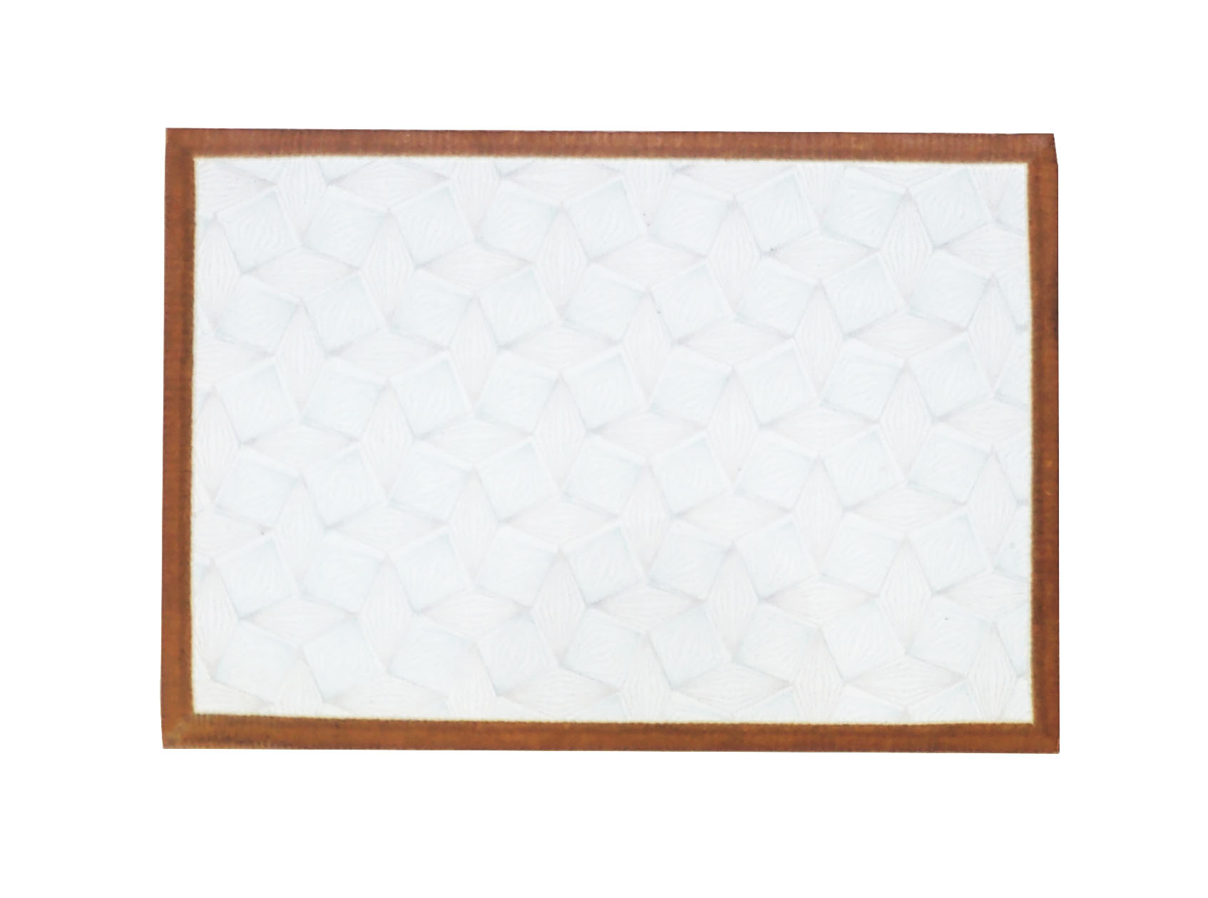 6"x8" Fiber Switch Board White - Blank