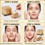 3w Clinic Collagen & Luxury Gold Revitalizing Comfort Cream 24k Gold 100g (Korea)