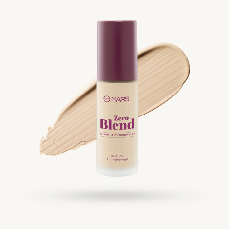 Mars Zero Blend Weightless Foundation SPF30 PA++++ 30ml  - 03 Cashew Delight (China)
