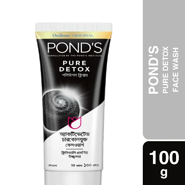 Pond's Face Wash Pure Detox 100g (100gm)