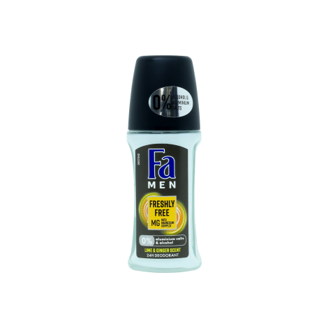 Fa Freshly Free Lime & Ginger Scent 24h Deodorant 50ml (UAE)