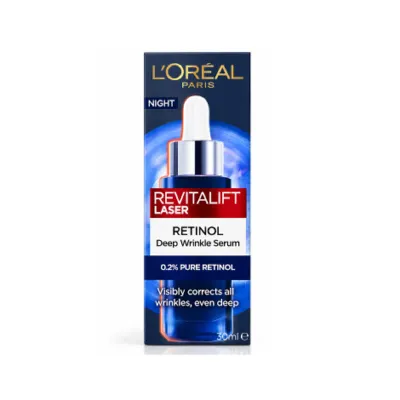 L'Oreal Revitalift Laser Retinol Deep Wrinkle Serum 30ml (Germany)