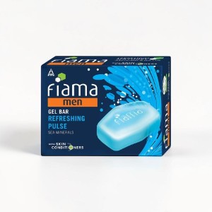 Fiama Men Refreshing Pulse Sea Minerals Gel Bar 125g (India)