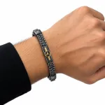 Mercedes-Benz Stainless Steel Chain Bracelet