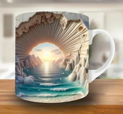 Attractive 3D Design Mug