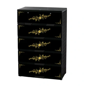 Premio Platinum Wardrobe - Twinkle - 5 Step - Black