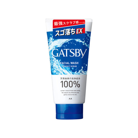 Gatsby  Perfect Scrub Facial Wash 130g (Indonesia)