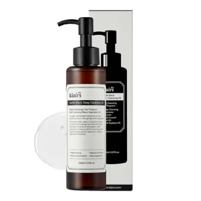 Klairs Gentle Black Deep Cleansing Oil 150ml (Korea)