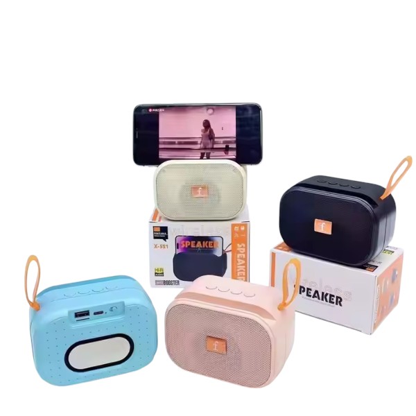 X-521 Bluetooth, USB, SD Card & FM Radio Supported Hi-Fi Audio Extra Bass Speaker
