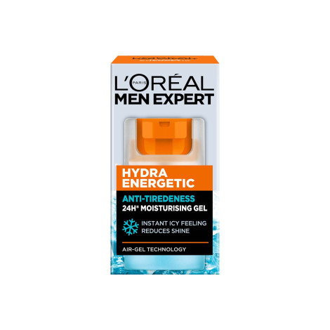 L'Oreal Men Expert Hydra Energetic Anit Fatigue Quenching Gel Moisturiser 50ml (Germany)