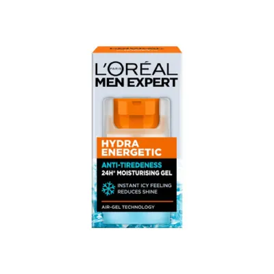 L'Oreal Men Expert Hydra Energetic Anit Fatigue Quenching Gel Moisturiser 50ml (Germany)