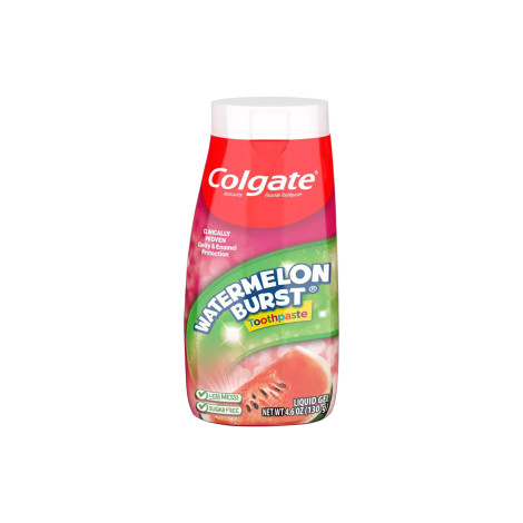 Colgate Watermelon Burst Toothpaste Liquid Gel 130g (Mexico)