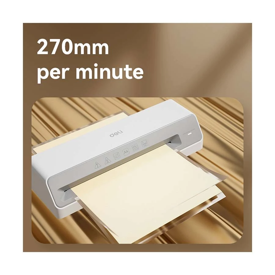 Deli ET100 A4 White Laminating Machine