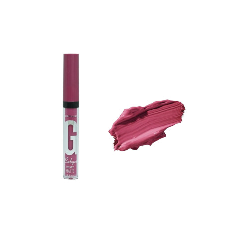 Guerniss Babyes Velvet Matte Liquid Lipstick 2.5ml - Shade 08 (Hong Kong)