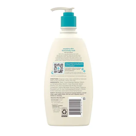 Aveeno Kids Sensitive Skin Face & Body Wash 532ml (Canada)