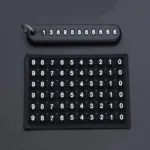 Anti-lost keychain with Mobile Number for Bicycle Car Auto Motor Cycle Key Ring Gift