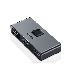 Baseus HDMI Splitter 4K 60Hz Bi-Direction HDMI Switch (CAHUB-BCOG)
