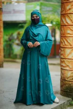 Afrin Stone Borka in Afran Fabric, Body 36 to 46