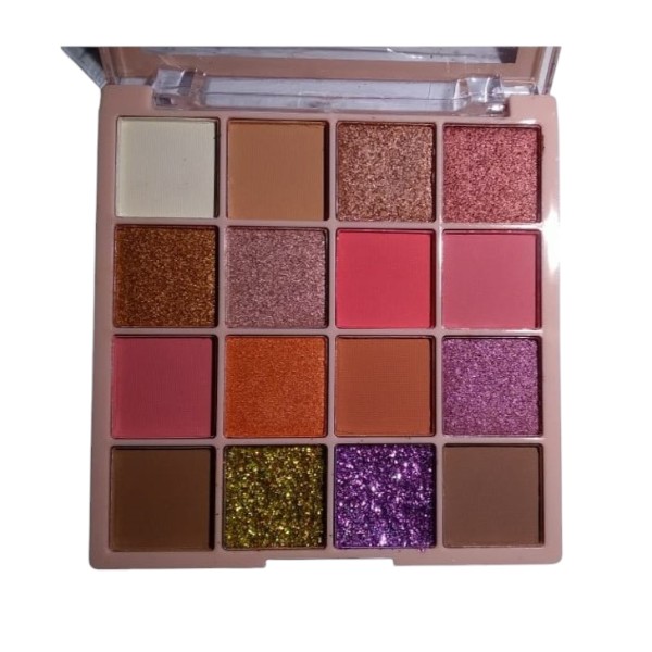 16 Color Eyeshadow Palette Lameila Glitter Diamond Sequin