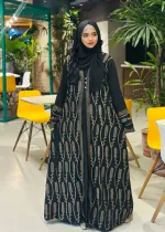 New Embroidery Attach Koti Borka