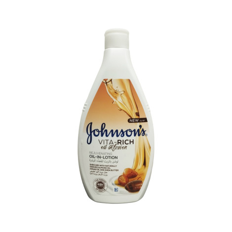 Johnson's Vita Rich Oil Infusion Rejuvenating Oil In Lotion 400ml (Italy)