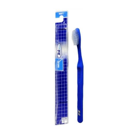 Tek Pro Angled Soft Tooth Brush - Dark Blue (China)