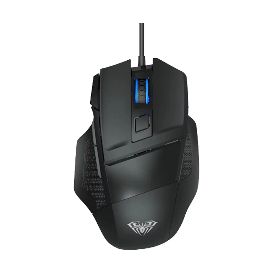 Aula S12 4800 DPI Wired Black Gaming Mouse