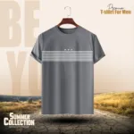 Stylish Comfortable sports T-Shirt(Ash)