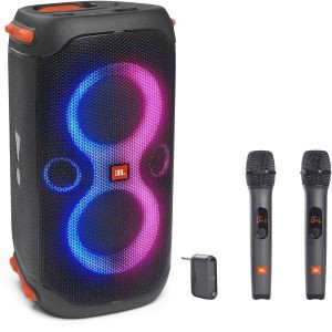 JBL PartyBox 110 with 2pcs JBL Wireless Microphone Combo Set