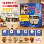 5.5L Runbaisen multi-purpose electric cooking pot