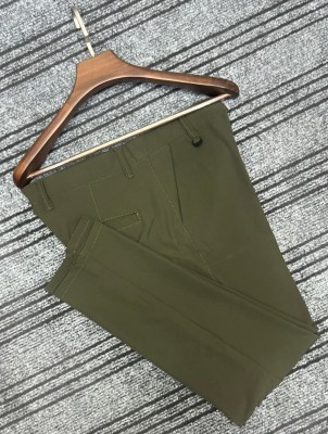 Premium Dubai Stig Pant (Formal / Casual) (Olive)