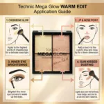Technic Mega Glow Highlighter - Warm Edit (China)