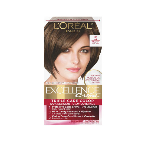 Loreal Hair Colour Excellence - 5 Medium Brown (USA)