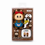 Labubu Doll Wireless Earbuds Set – Cute Pop Mart The Monsters Character Case with Crystal Clear Sound, Deep Bass & Bluetooth TWS Earphones