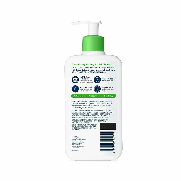 Cerave Hydrating Facial Cleanser (355ml)