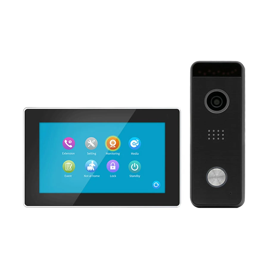 SmartX SX86121+SX84207B Wi-Fi Video Doorbell with 10 Inch Display