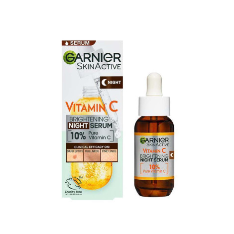 Garnier Skin Active Vitamin C Brightening Night Serum 30ml (Germany)