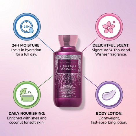 Bath & Body Works A Thousand Wishes Body lotion 295ml (USA)