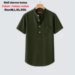 kaizar cotton  Half sleeves katua For Men's