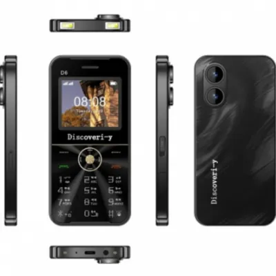 Discoveri-Y D6 Dual SIM Feature Phone with Torch
